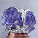 Natural Purple Fluorite comes from Inner Mongolia,China 110*90*35MM - image 4