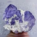 Natural Purple Fluorite comes from Inner Mongolia,China 110*90*35MM - image 1