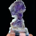 Natural Purple Fluorite comes from Shangbao,Hunan 30*20*50 MM - image 1