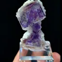Natural Purple Fluorite comes from Shangbao,Hunan 30*20*50 MM - image 2