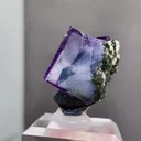 Natural Purple Fluorite comes from Yaogangxian,Hunan 25*20*20MM - image 2