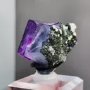 Natural Purple Fluorite comes from Yaogangxian,Hunan 25*20*20MM - image 4