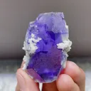 Natural Purple Fluorite comes from Yaogangxian,Hunan 30*45*20MM - image 2