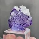 Natural Purple Fluorite comes from Yaogangxian,Hunan 35*20*30MM - image 1