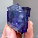 Natural Purple Fluorite comes from Yaogangxian,Hunan 40*30*30MM - image 5