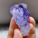 Natural Purple Fluorite comes from Yaogangxian,Hunan 50*35*25MM - image 3