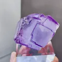 Natural Purple Fluorite comes from Yaogangxian,Hunan 50*40*40MM - image 3