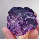 Natural Purple Fluorite comes from Yaogangxian,Hunan 50*60*40MM - image 3