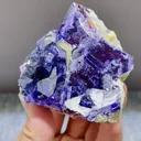 Natural Purple Fluorite comes from Yindu,Inner Mongolia 65*60*30MM - image 2