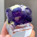 Natural Purple Fluorite comes from Yindu,Neimengu 40*20*20MM - image 2
