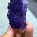Natural Purple Fluorite comes from Zhejiang, 60*25*30 MM - image 2
