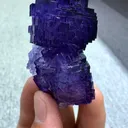 Natural Purple Fluorite comes from Zhejiang, 60*25*30 MM - image 4