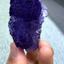 Natural Purple Fluorite comes from Zhejiang, 60*25*30 MM - image 5