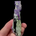 Natural Purple Fluorite Mica and Wolframite Mineral Specimen,High Quality Specimen,YAO GANG XIAN,HUNAN,CHINA(35*15*75mm) - image 4