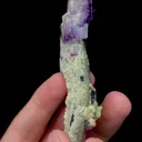 Natural Purple Fluorite Mica and Wolframite Mineral Specimen,High Quality Specimen,YAO GANG XIAN,HUNAN,CHINA(35*15*75mm) - image 3