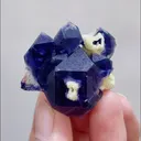Natural Purple Fluorite & Mica, Mineral Specimen: Inner Mongolia,China (35*30*20mm) - image 5