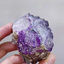 Natural Purple Fluorite & Mica, Mineral Specimen:Yaogangxian,Hunan (45*40*55mm) - image 4