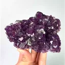 Natural Purple Fluorite, Mineral Specimen: Anhui,China (120*85*55MM) - image 1