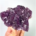 Natural Purple Fluorite, Mineral Specimen: Anhui,China (120*85*55MM) - image 4