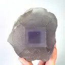 Natural Purple Fluorite, Mineral Specimen: Fujian,Hunan (100*85*85MM) - image 5