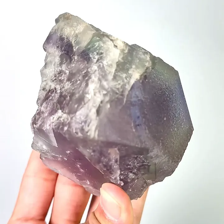 Natural Purple Fluorite, Mineral Specimen: Fujian,Hunan (100*85*85MM) - image 3