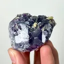 Natural Purple Fluorite, Mineral Specimen: Inner Mongolia,China (50*40*30MM) - image 2