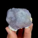 Natural Purple Fluorite, Mineral Specimen: Inner Mongolia,China (55*45*30MM) - image 2