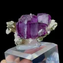 Natural Purple Fluorite, Mineral Specimen: Yaogangxian,Hunan (50*30*25MM) - image 3