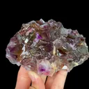 Natural Purple Fluorite, Mineral Specimen: Yindu,Inner Mongolia (150*85*40MM) - image 4