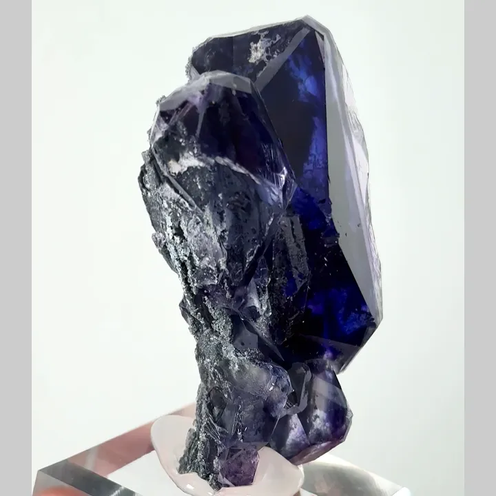 Natural Purple Fluorite, Mineral Specimen: Yindu,Inner Mongolia (30*60*20MM) - image 3