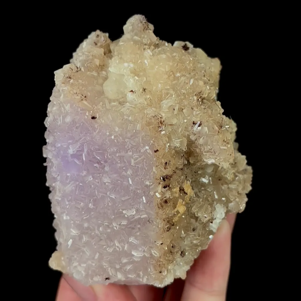 Natural Purple Fluorite, Mineral Specimen:Daye,Hubei (60*55*90MM) image