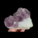 Natural Purple Fluorite, Mineral Specimen:Fujian,China (115*85*40MM) - image 1