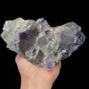 Natural Purple Fluorite, Mineral Specimen:Fujian,China (180*105*75MM) - image 4