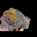 Natural Purple Fluorite, Mineral Specimen:Henan,China (165*95*75MM) - image 7