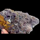 Natural Purple Fluorite, Mineral Specimen:Henan,China (165*95*75MM) - image 6