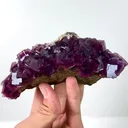 Natural Purple Fluorite Mineral Specimen,High Quality Specimen,ANHUI,CHINA(139*70*42mm) - image 1