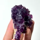 Natural Purple Fluorite Mineral Specimen,High Quality Specimen,ANHUI,CHINA(70*45*35mm) - image 3