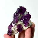 Natural Purple Fluorite Mineral Specimen,High Quality Specimen,ANHUI,CHINA(70*45*35mm) - image 4