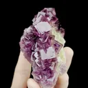 Natural Purple Fluorite Mineral Specimen,High Quality Specimen,ANHUI,CHINA(85*57*56mm) - image 2