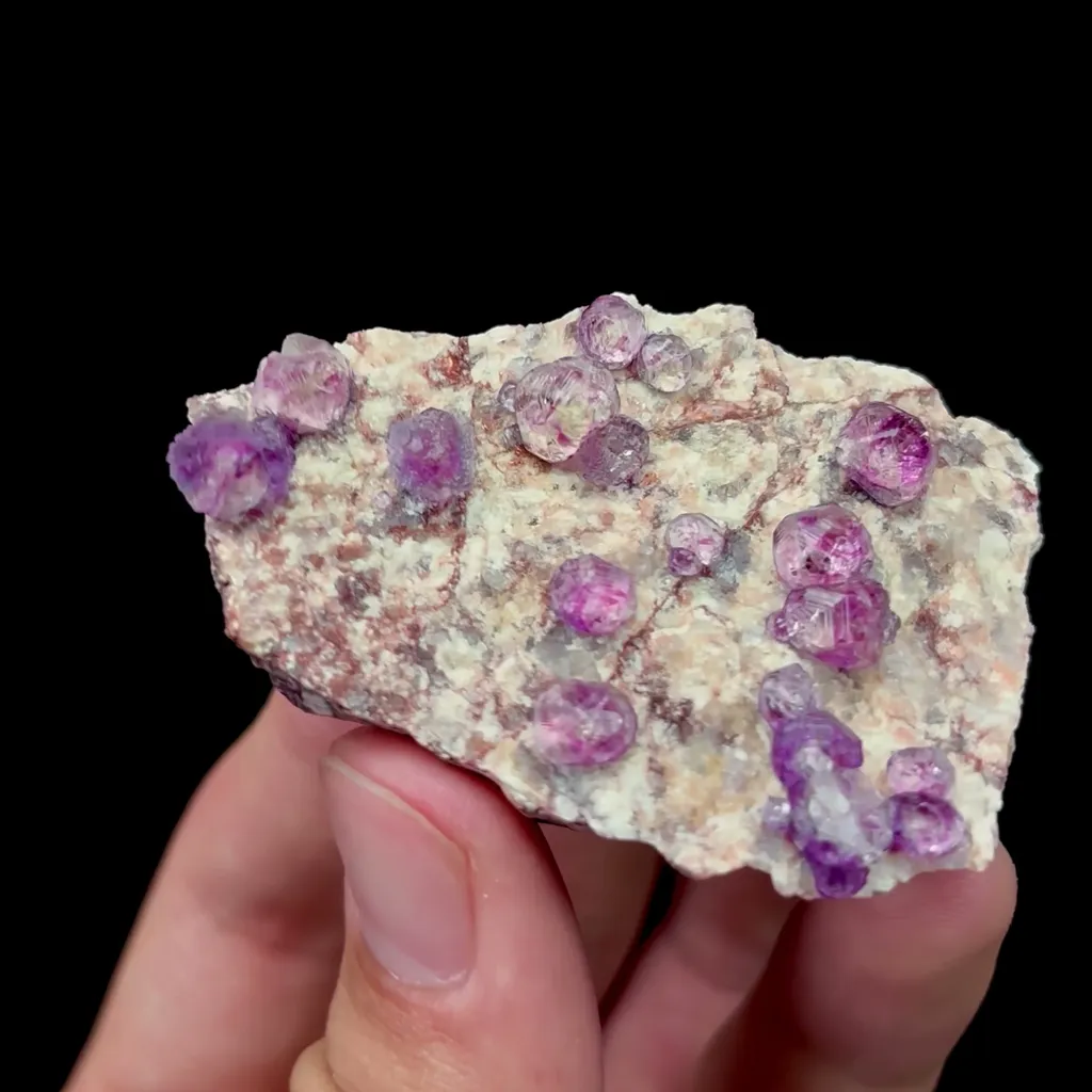 Natural Purple Fluorite Mineral Specimen,High Quality Specimen,HEBEI,CHINA(37*56*16mm) - image 2