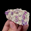Natural Purple Fluorite Mineral Specimen,High Quality Specimen,HEBEI,CHINA(37*56*16mm) - image 2