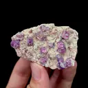 Natural Purple Fluorite Mineral Specimen,High Quality Specimen,HEBEI,CHINA(37*56*16mm) - image 3