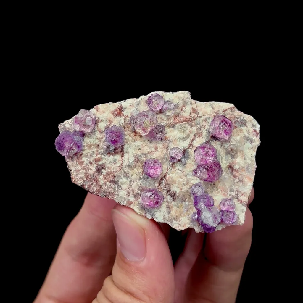 Natural Purple Fluorite Mineral Specimen,High Quality Specimen,HEBEI,CHINA(37*56*16mm) - image 4