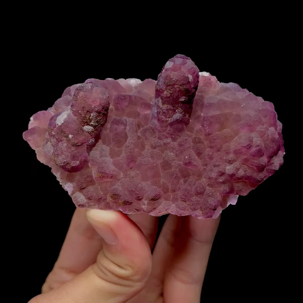 Natural Purple Fluorite Mineral Specimen,High Quality Specimen,HENAN,CHINA(103*58*50mm) image