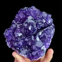 Natural Purple Fluorite Mineral Specimen,High Quality Specimen,HENAN,CHINA(107*98*40mm) - image 2