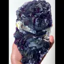 Natural Purple Fluorite Mineral Specimen,High Quality Specimen,HENAN,CHINA(170*90*48mm) - image 3