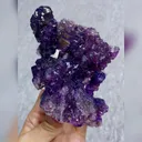 Natural Purple Fluorite Mineral Specimen,High Quality Specimen,HENAN,CHINA(90*105*75mm) - image 1