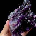 Natural Purple Fluorite Mineral Specimen,High Quality Specimen,HENAN,CHINA(90*105*75mm) - image 7
