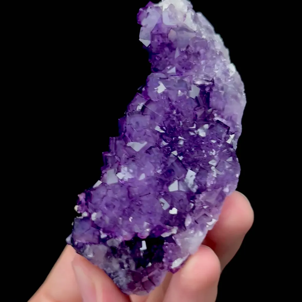 Natural Purple Fluorite Mineral Specimen,High Quality Specimen,HUNAN,CHINA(85*35*35mm) - image 3