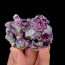 Natural Purple Fluorite Mineral Specimen,High Quality Specimen,INNER MONGOLIA,CHINA(60*40*30mm) - image 1